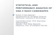 STATISTICAL AND PERFORMANCE ANALYSIS OF SHA-3 HASH CANDIDATES