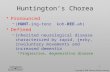Huntington’s Chorea