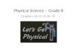 Physical Science – Grade 8
