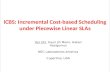iCBS : Incremental Cost-based Scheduling under Piecewise Linear SLAs