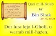 Qari  mill-Ktieb  ta’ Bin  Sirak Sir  17, 20-28