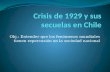 Crisis  de 1929 y sus secuelas en Chile