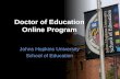 Doctor of Education Online Program