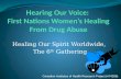 Hearing Our Voice:  First Nations Women’s Healing From Drug Abuse