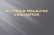 As Media magazine Evaluation