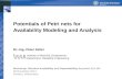 Potentials of Petri nets for  Availability  Modeling and  Analysis