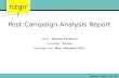 Post Campaign Analysis Report Client :  Johnson & Johnson Campaign:  Aveeno
