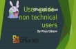 User guide–  non technical users