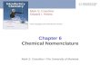 Chapter 6 Chemical Nomenclature
