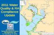 2011 Water Quality & RA Compliance Update