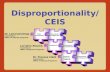 Disproportionality / CEIS