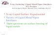 X-ray Liquid Surface: Experimental Variety of Liquid  Metal/Vapor Interfaces