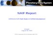 NAIF  Report Addresses both  NAIF Node  and  SPICE  Development