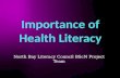 Importance of Health Literacy
