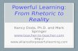 Powerful Learning:  From Rhetoric to Reality