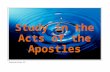 Study in the Acts of the Apostles
