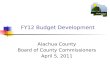 FY12 Budget Development