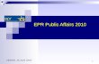 EPR Public Affairs 2010
