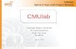 CMUlab Spiral  2 Year-end Project Review