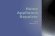 Home Appliance Repairer