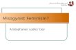 Misogynist Feminism?