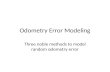 Odometry  Error Modeling