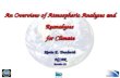 An Overview of Atmospheric Analyses  and Reanalyses  for Climate Kevin E. Trenberth   NCAR