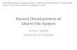 Recent Development of Gfarm  File System