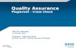 Quality Assurance Plagiarism – Cross Check