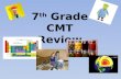 7 th  Grade CMT Review