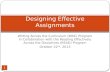 Designing Effective Assignments