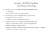 Impact of 8760 Analysis  on Value of Energy