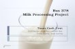 Bus 378 Milk Processing Project