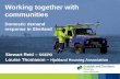 Working together with  communities Domestic demand response in Shetland