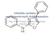 Metódy syntézy N- regioizomérnych ArNHoxazolov