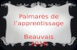 Palmarès de l’apprentissage Beauvais 2010