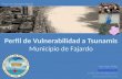 Perfil de Vulnerabilidad a Tsunamis Municipio de Fajardo
