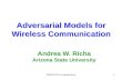 Adversarial Models for Wireless Communication