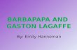 Barbapapa and  Gaston  lagaffe