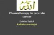 Chemotherapy  in prostate cancer