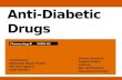 Anti-Diabetic  Drugs