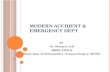 MODERN ACCIDENT & EMERGENCY DEPT