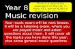 Year 8 Music revision