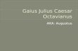 Gaius Julius Caesar  Octavianus