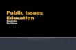 Public Issues Education