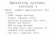 Operating systems, Lecture 1
