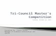 Tri-Council Master’s Competition