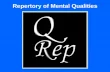 Repertory of Mental Qualities