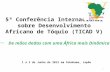 5ª Conferência Internacional sobre Desenvolvimento  Africano de Tóquio (TICAD V)