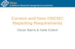 Current and New HSCRC Reporting Requirements
